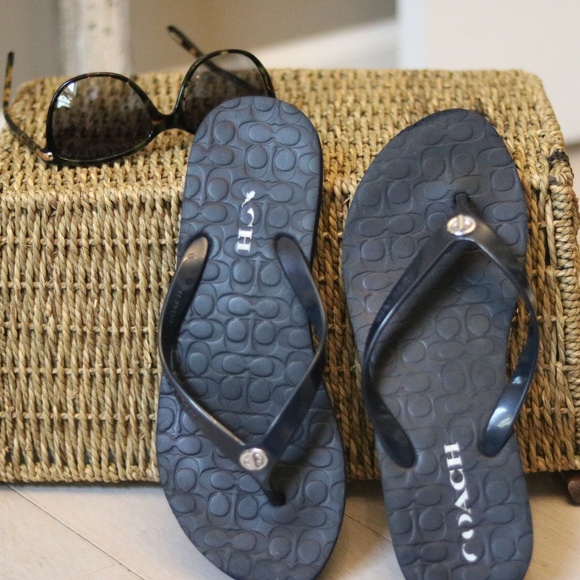 Coach Shoes - Coach flip flops